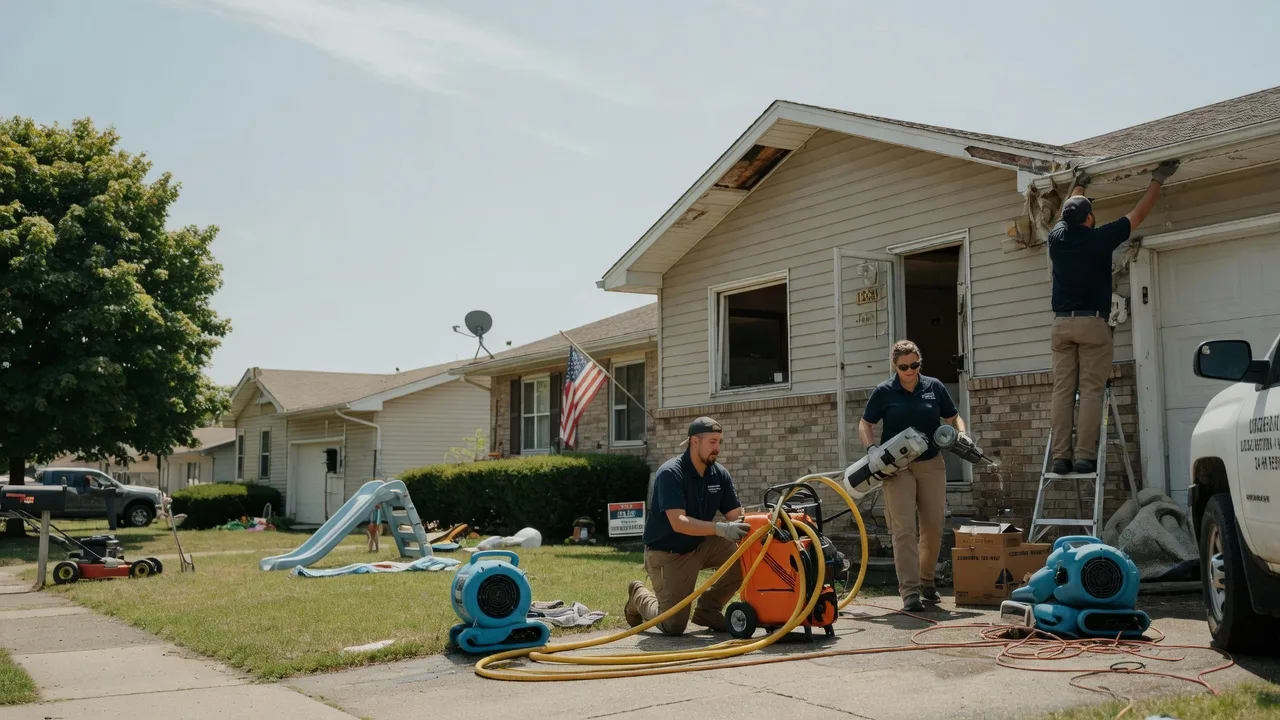 Water Damage Restoration in Vina, AL near me